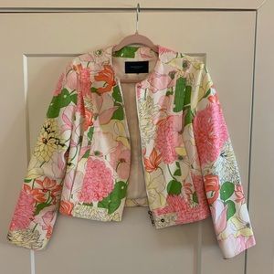 Vintage Burberry Floral Jacket
